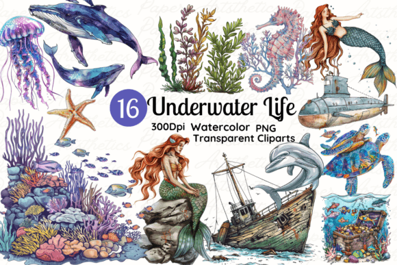 Download Sea Side Clipart Underwater Clipart PNG - Sea side Collection