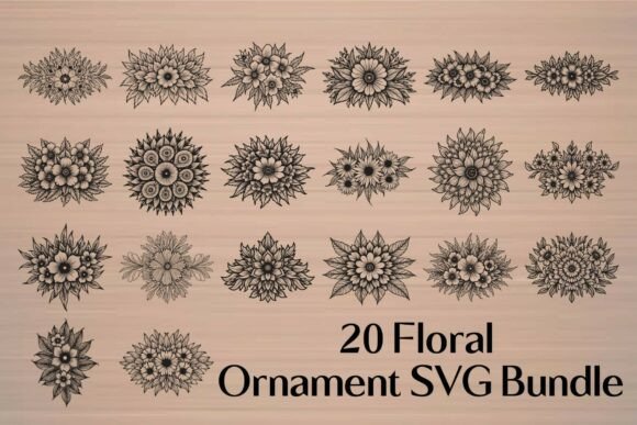 Download Floral Frame &amp; Bouquet SVG Bundle - Premium Resources